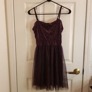 🤯3/$12 Garage Purple Spaghetti Strap Dress Small